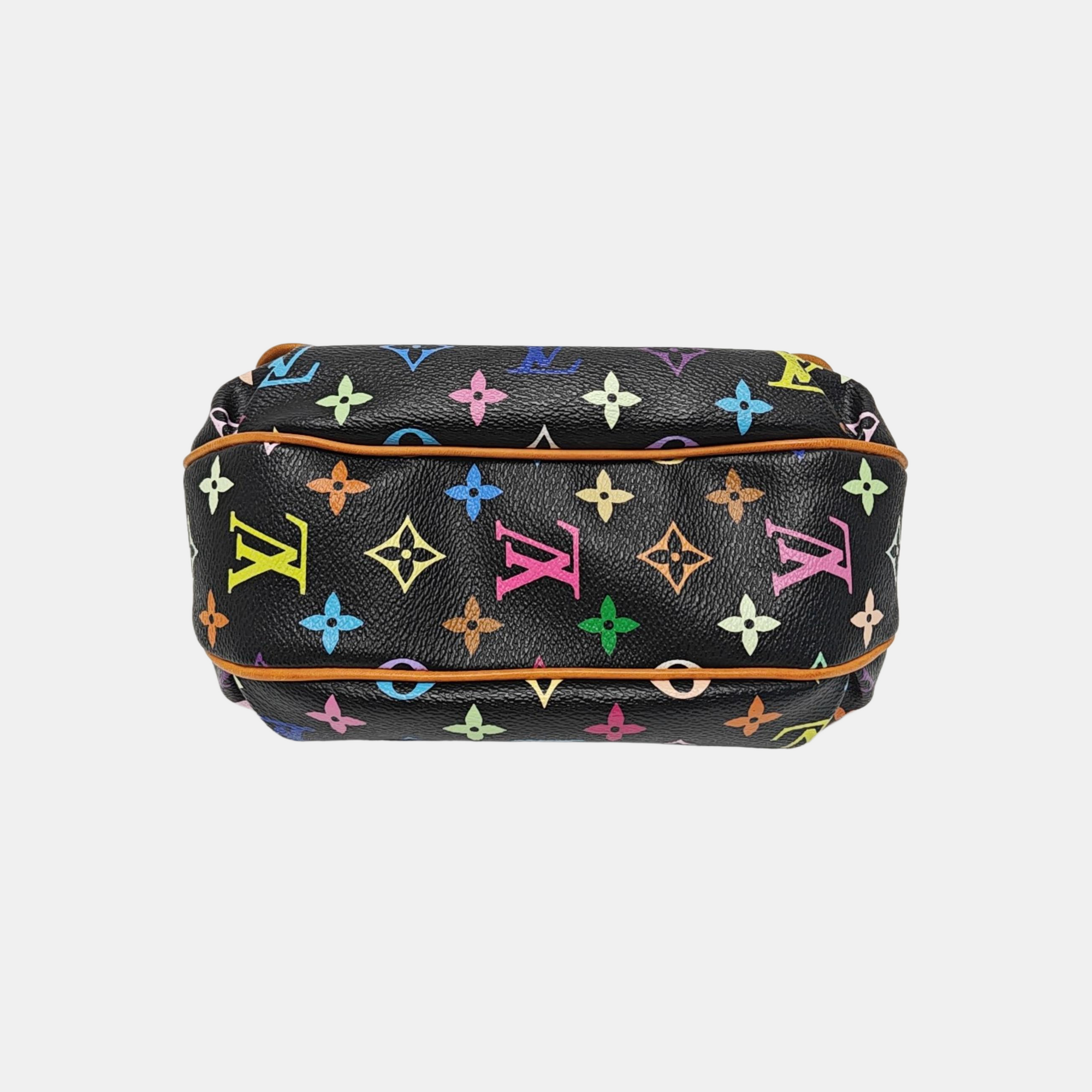 LV × TM ANNIE Monogram Coated Canvas Black