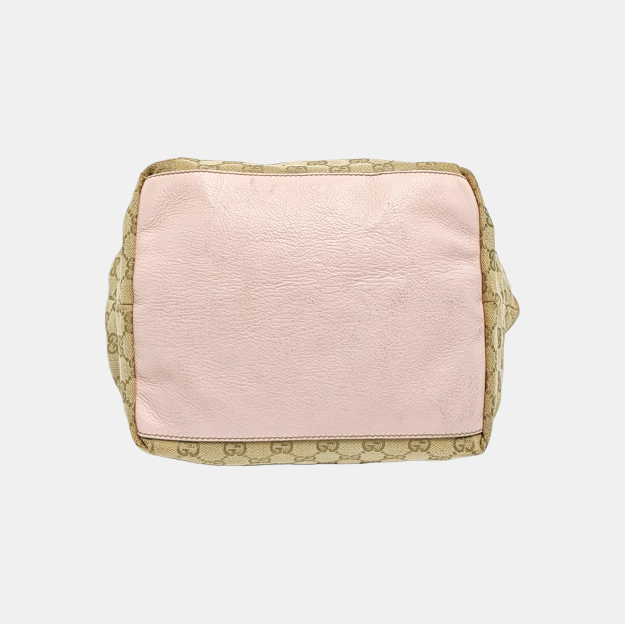 Monogram Canvas Tote Bag Beige