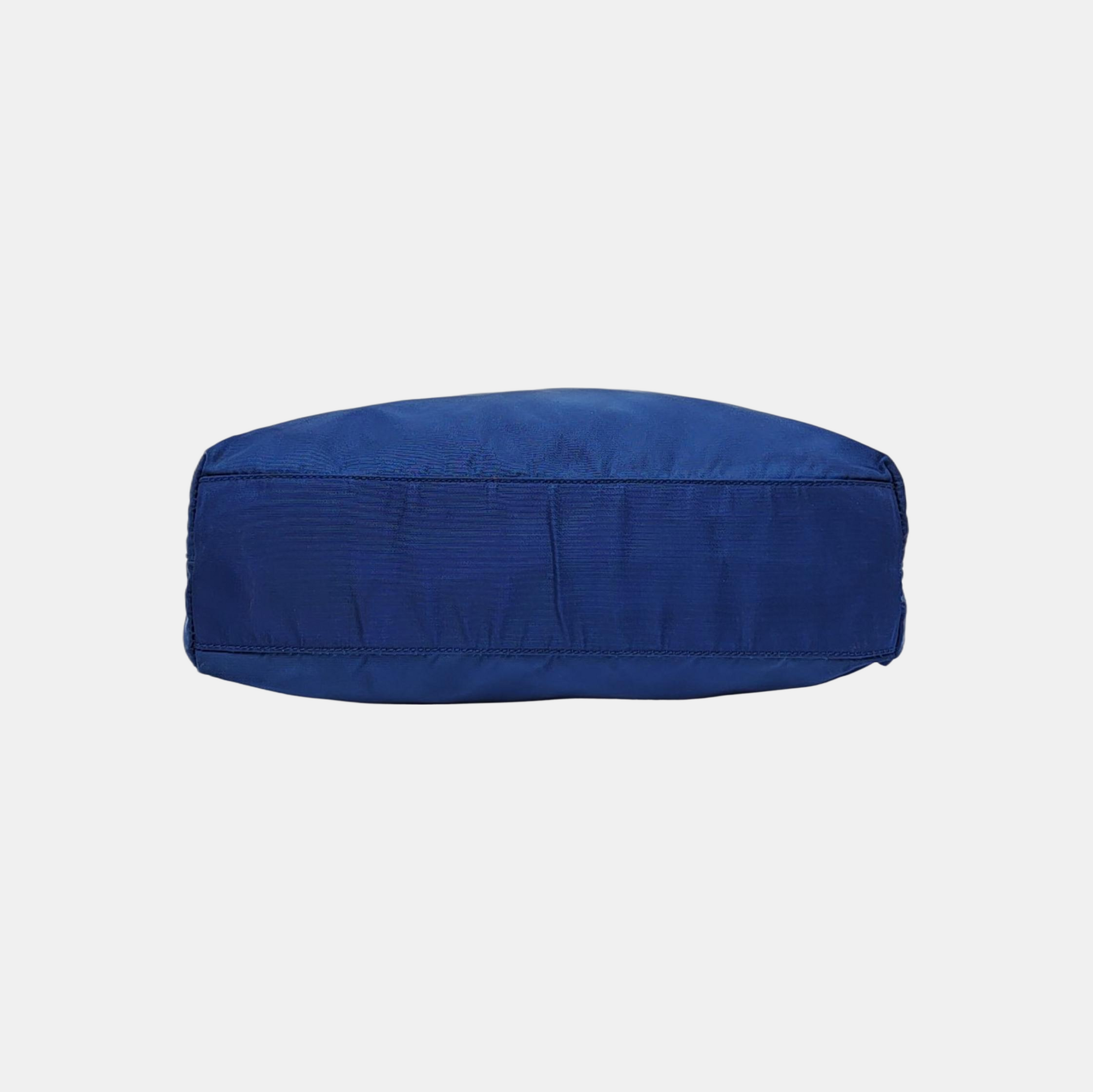 Nylon Top Handle Bag Blue