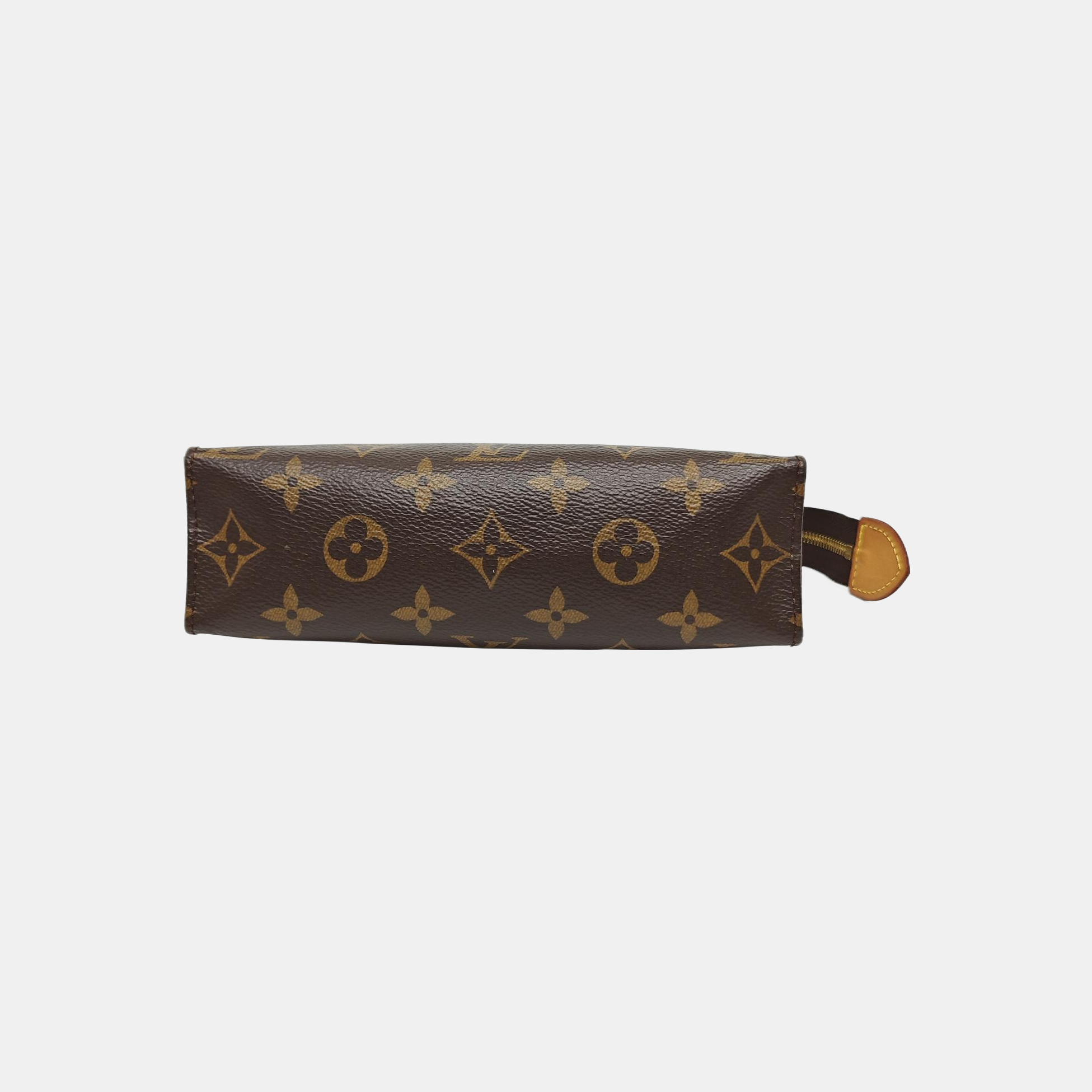 TOILET POCKET 19 Monogram Coated Canvas Brown
