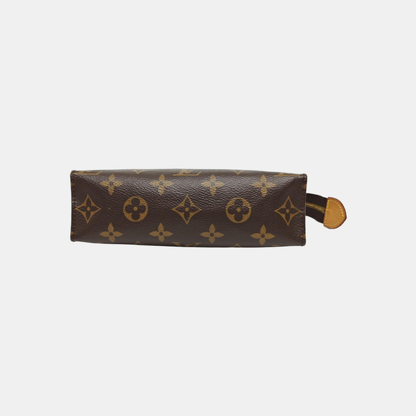 TOILET POCKET 19 Monogram Coated Canvas Brown
