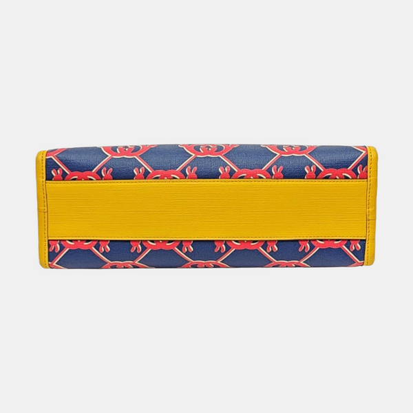 Monogram Coated Canvas Blue