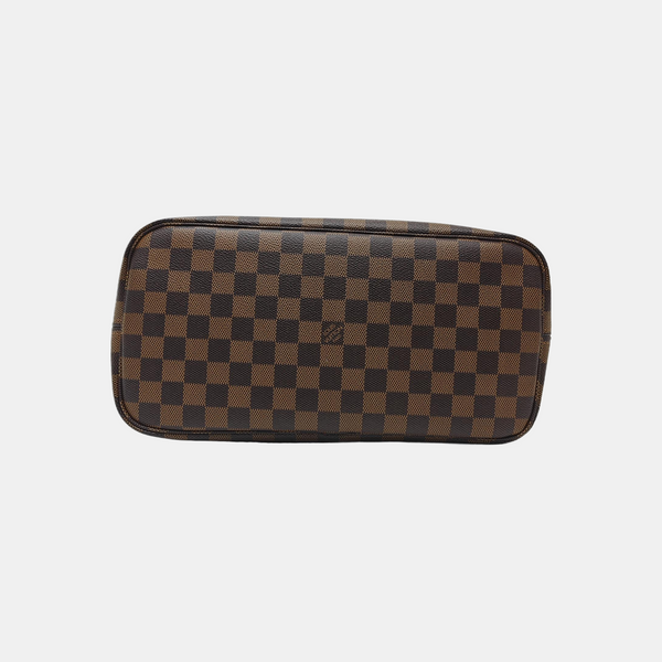 NEVERFULL MM Damier Ebene Coated Canvas Brown