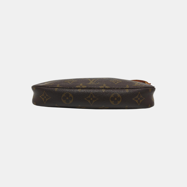 ACCESSOIRES Monogram Coated Canvas Brown