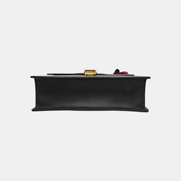 Sylvie Small Calfskin Black