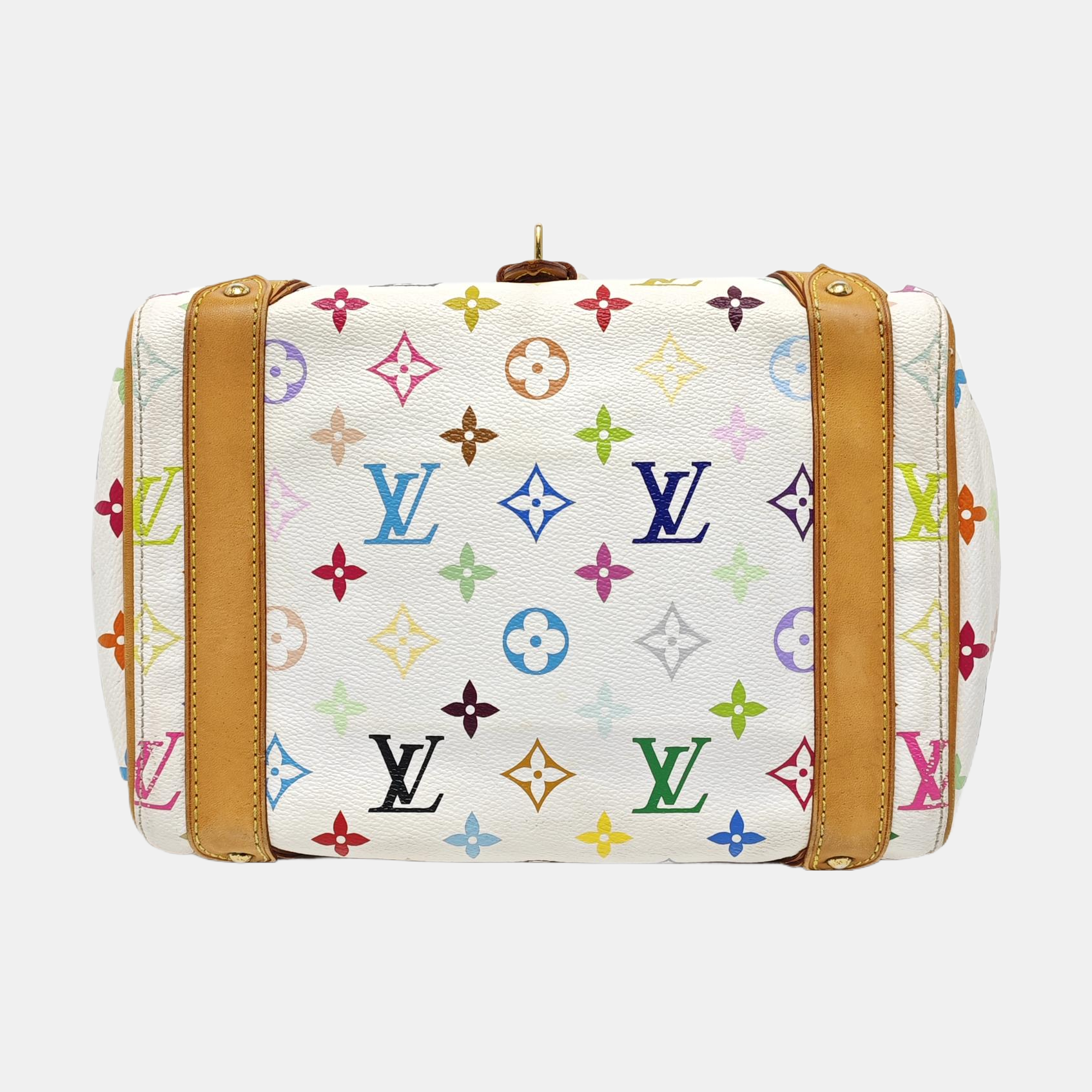 LV × TM PRISCILLA Monogram Coated Canvas White