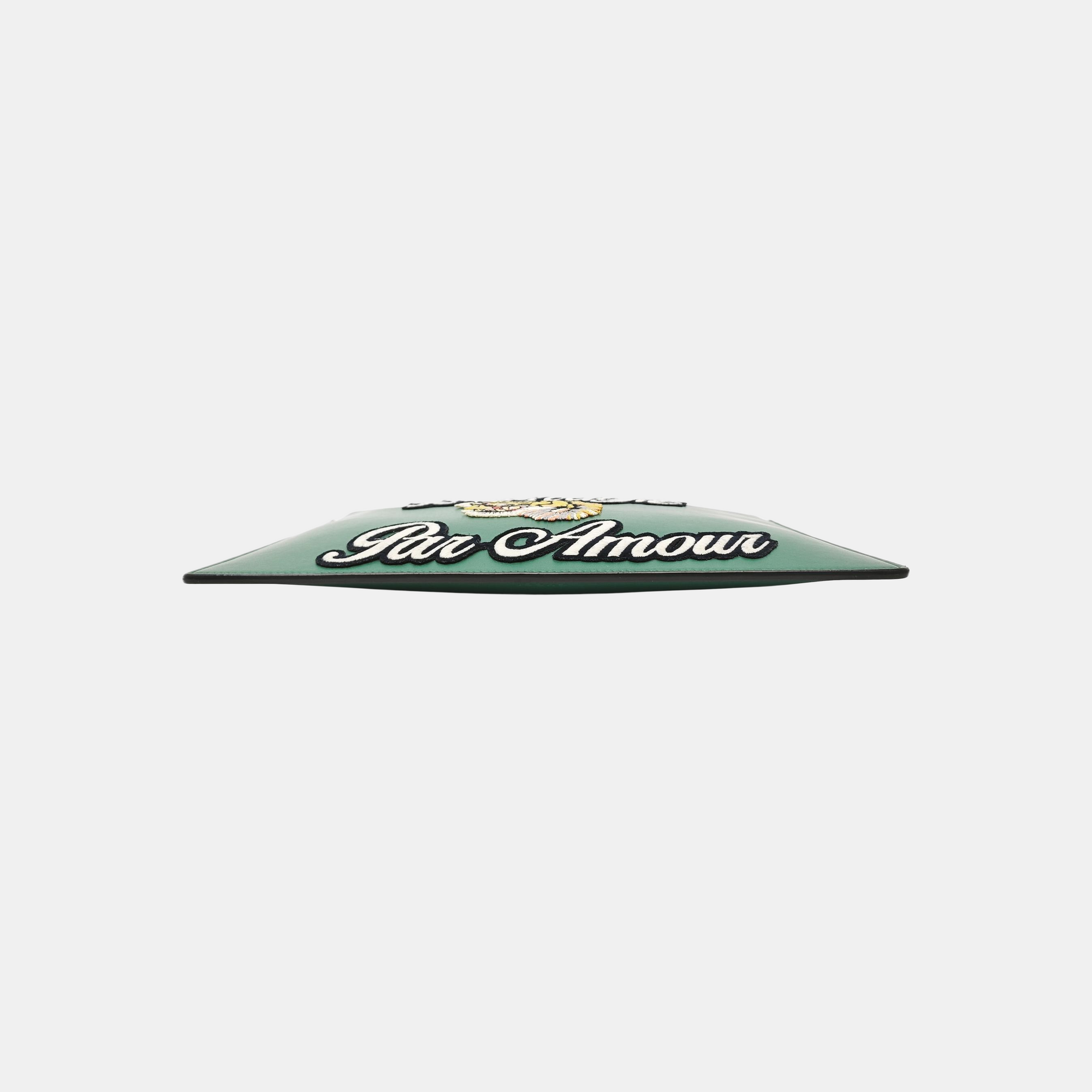 Calfskin Clutch Green