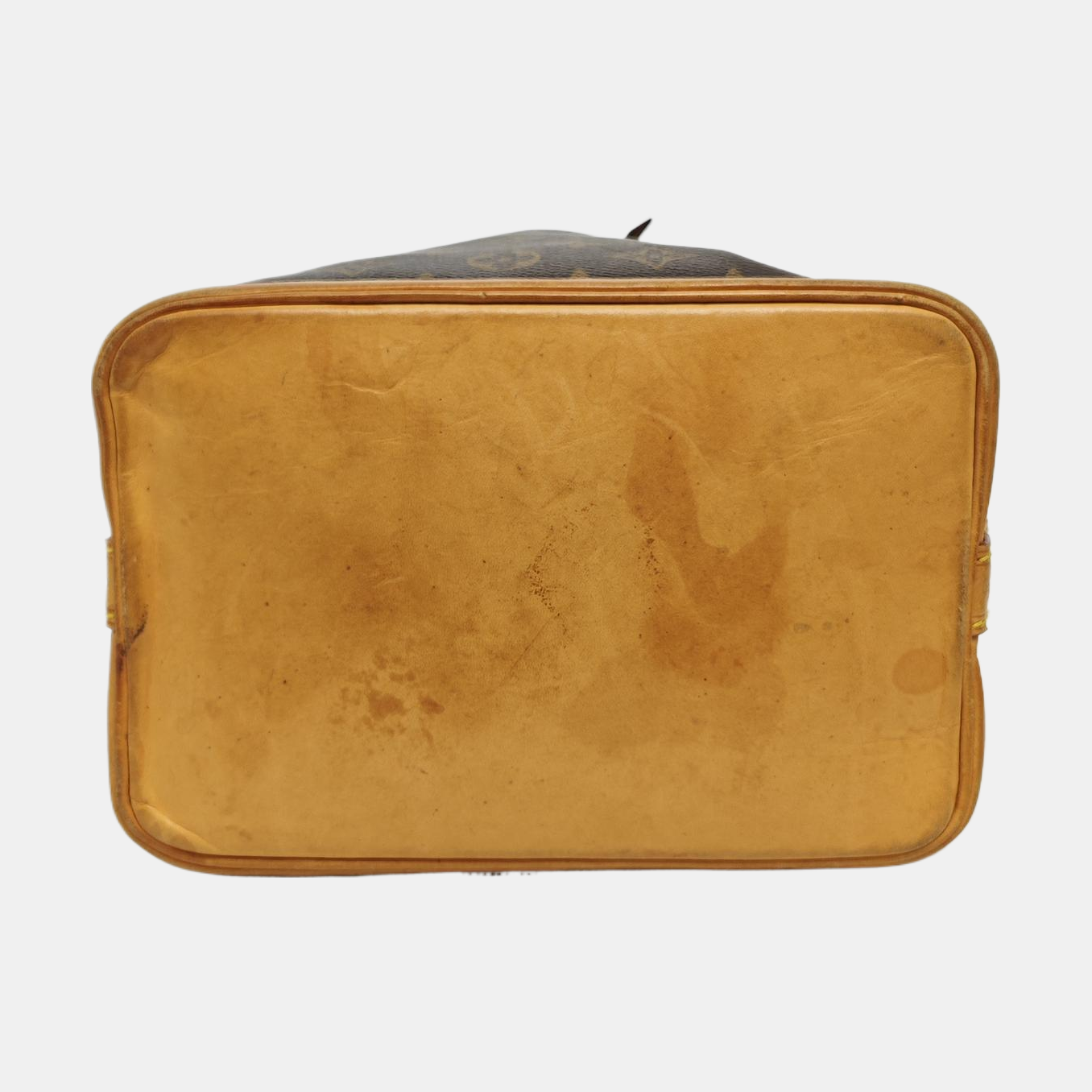 NOÉ BB Monogram Coated Canvas Brown