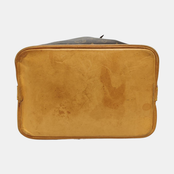 NOÉ BB Monogram Coated Canvas Brown