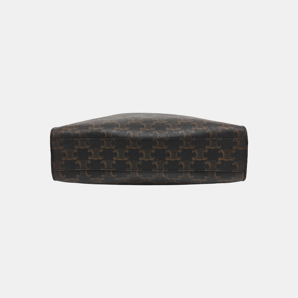CABAS CELINE Small Coated Canvas Black