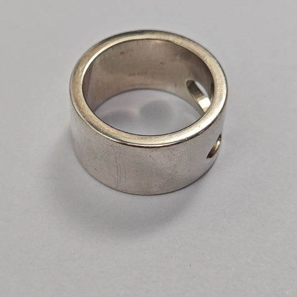 925 Sterling Silver Ring HK 6
