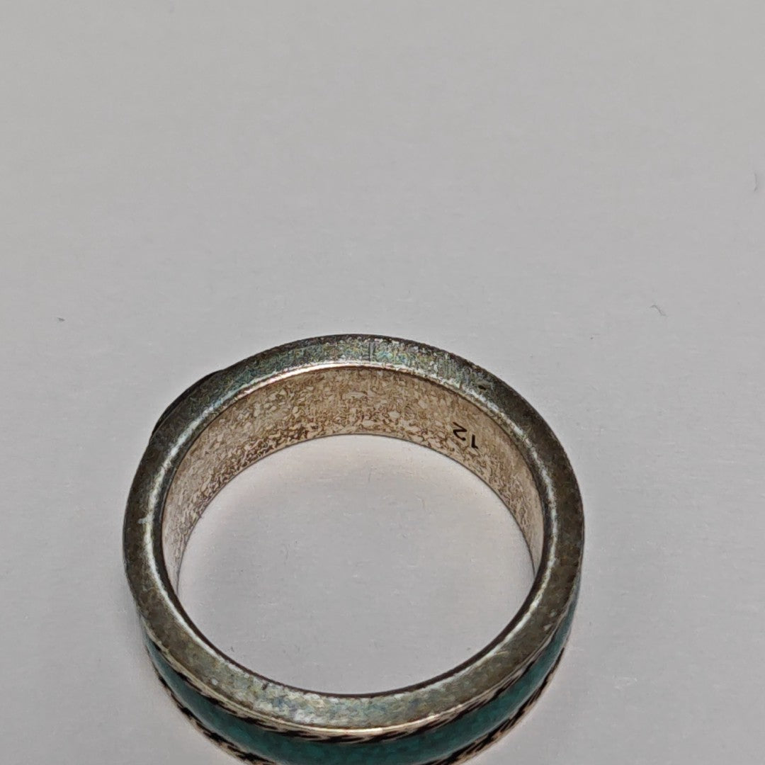 Interlocking G 925 Sterling Silver Ring HK 12