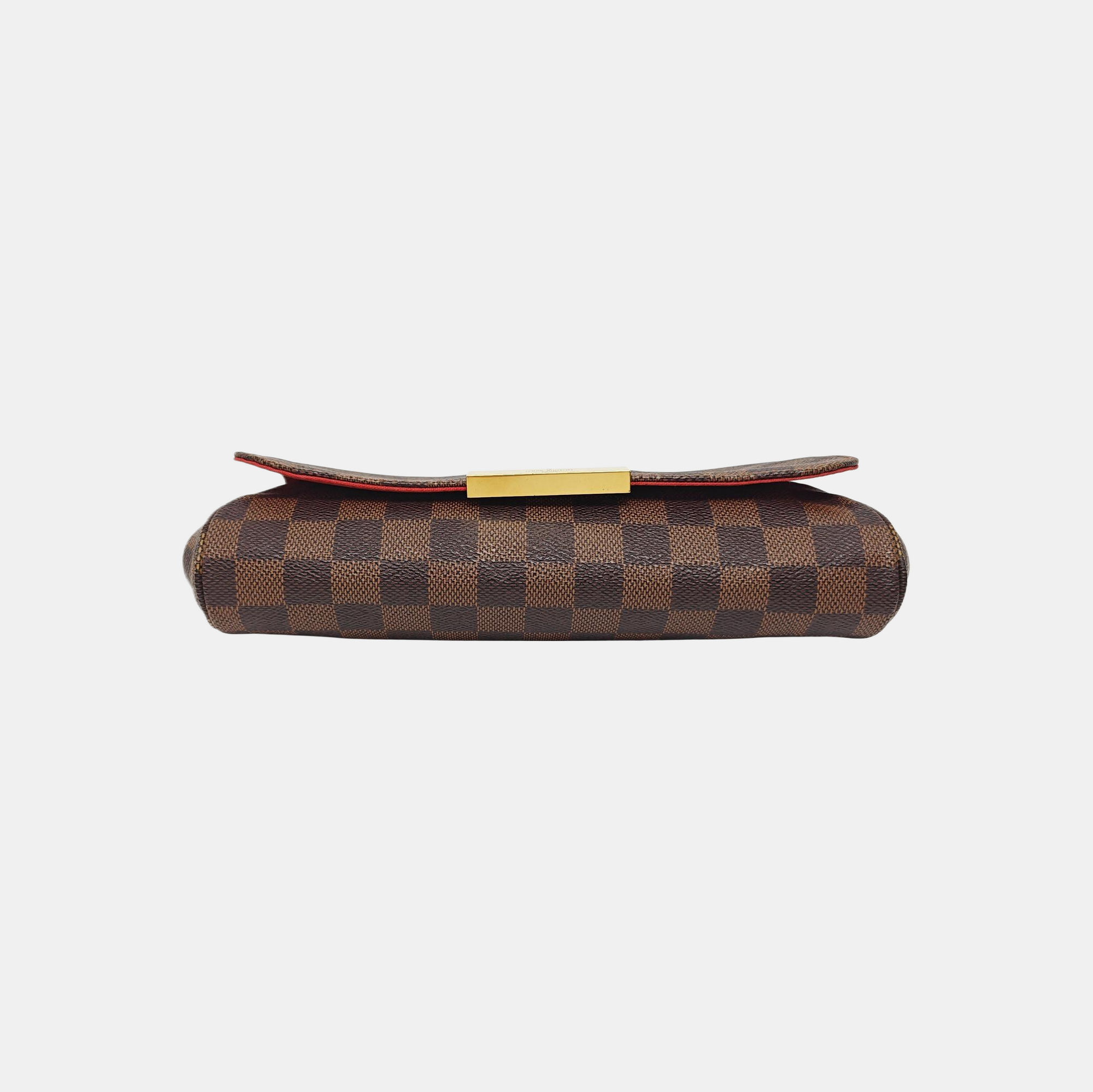 FAVORITE MM Damier Ebene Coated Canvas Brown