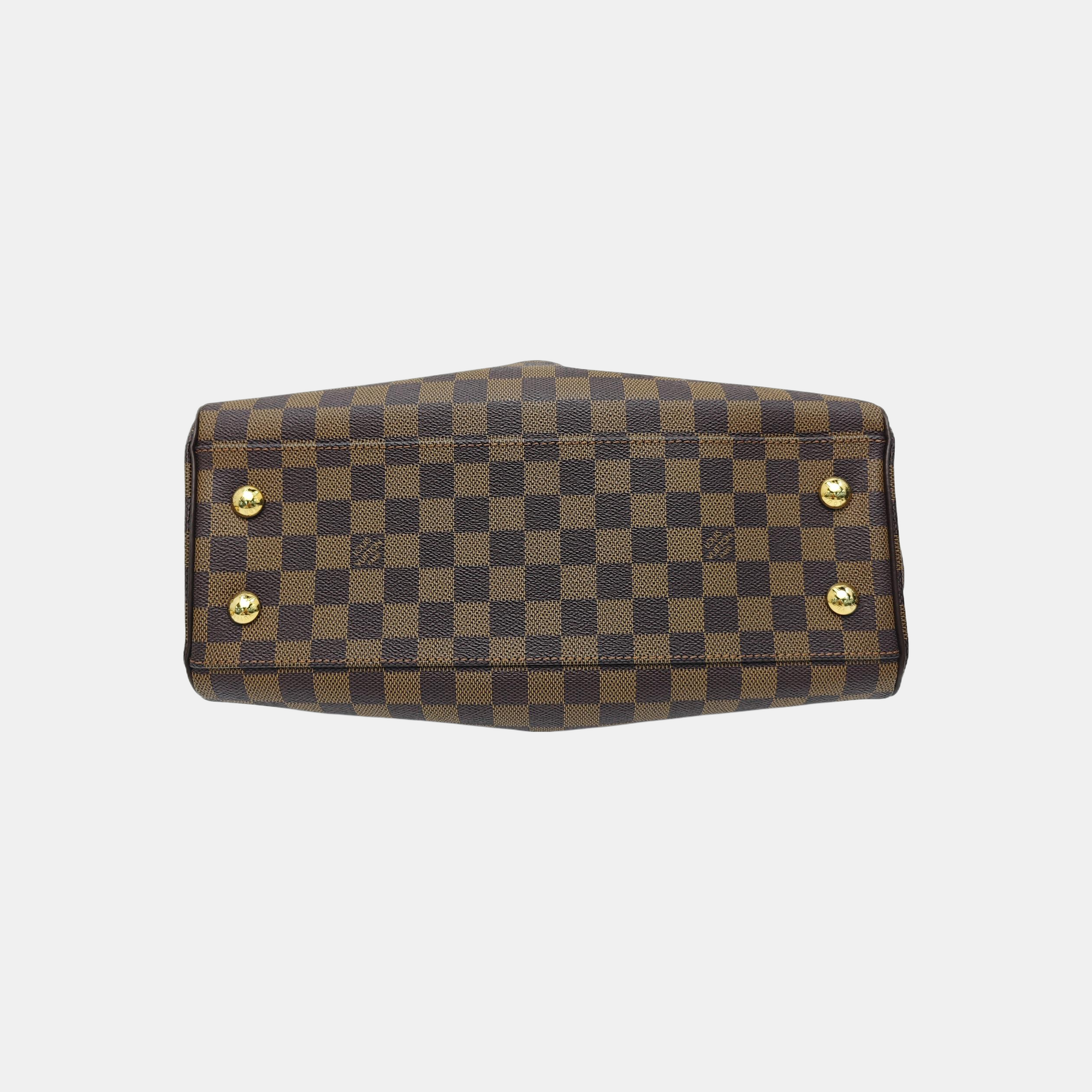 TREVI PM Damier Ebene Coated Canvas Brown