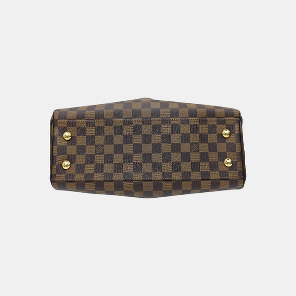 TREVI PM Damier Ebene Coated Canvas Brown