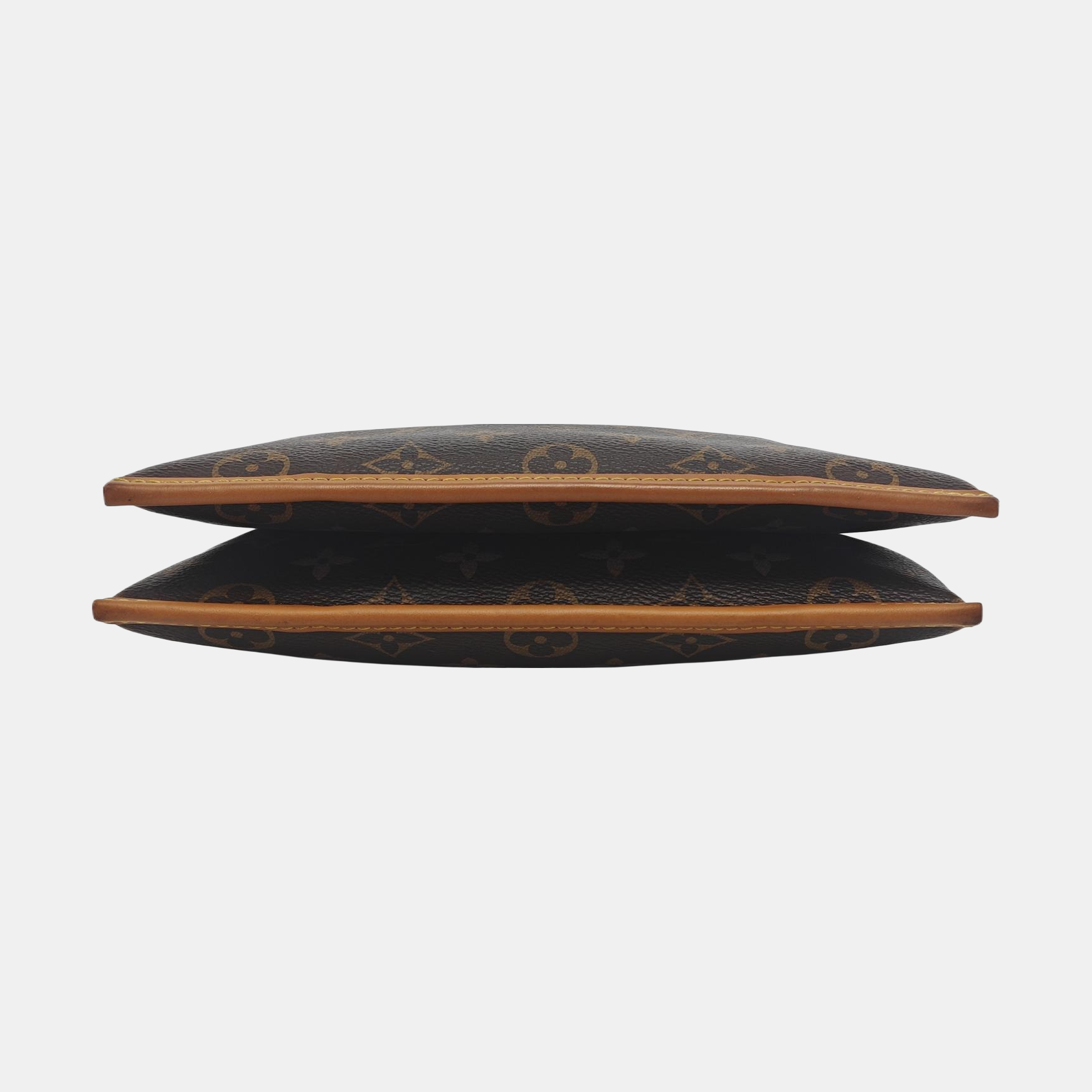 SAUMUR PM Monogram Coated Canvas Brown