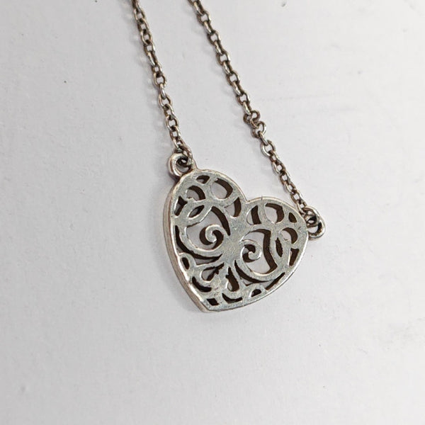 Tiffany Hearts Pure Silver Necklace