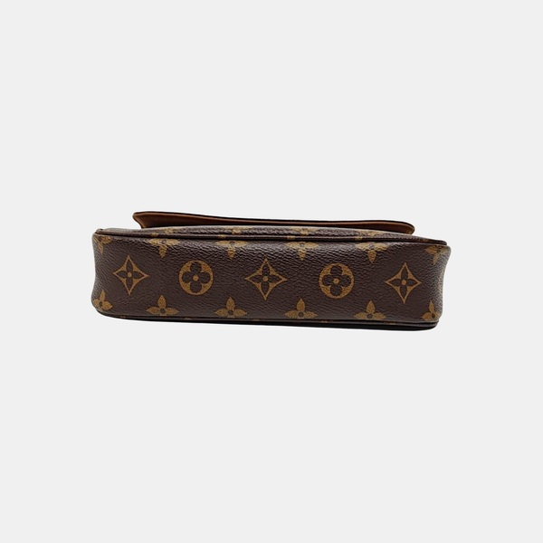IVY Monogram Coated Canvas Brown
