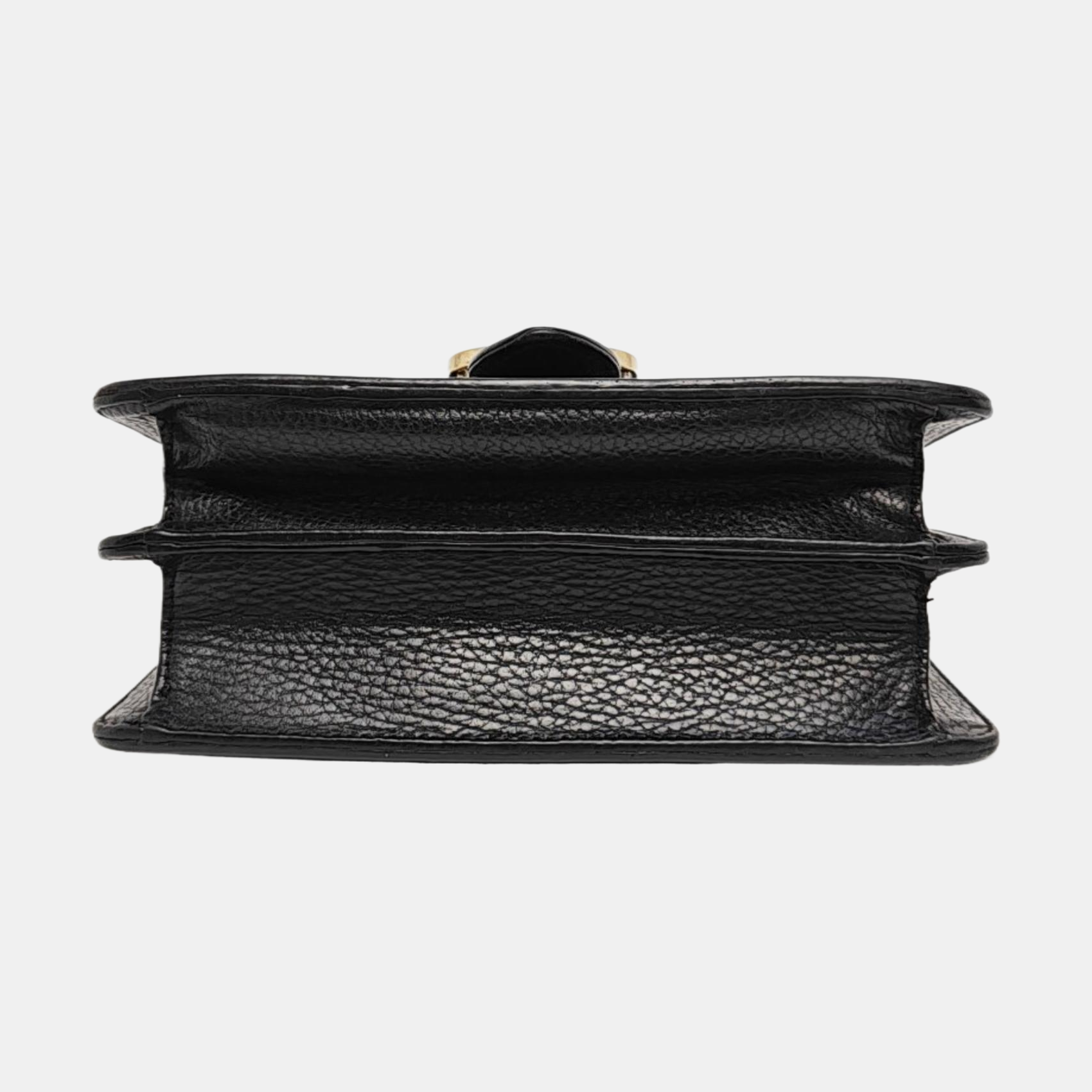 Interlocking G Small Calfskin Black