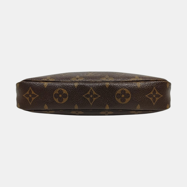 ACCESSOIRES Monogram Coated Canvas Brown