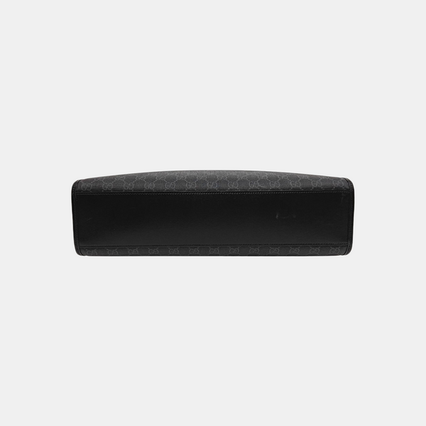 Retro Monogram Coated Canvas Black