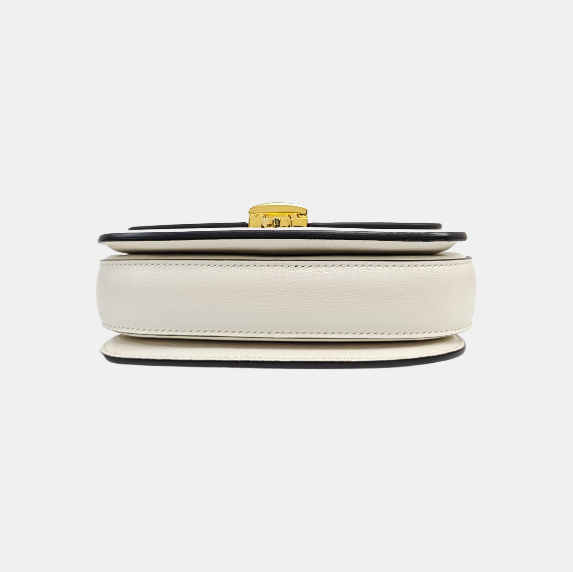 Sylvie 1969 Mini Calfskin White