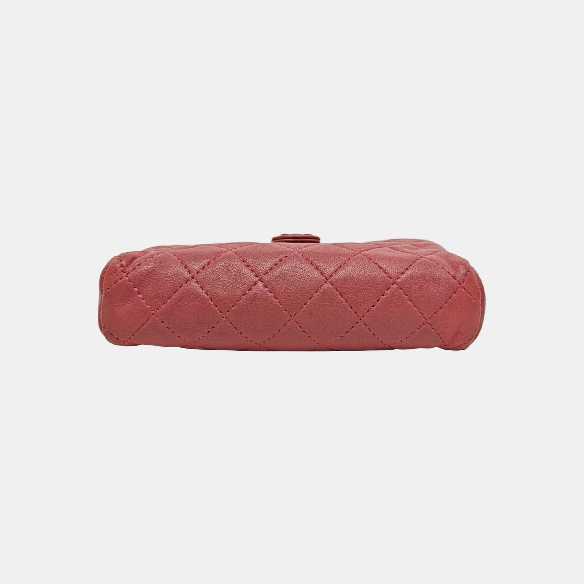 Quilted Lambskin Mini Pink