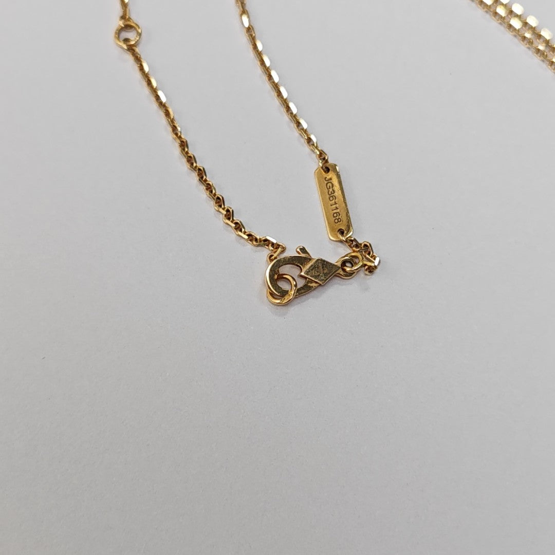 Vintage Alhambra 18k Gold Necklace