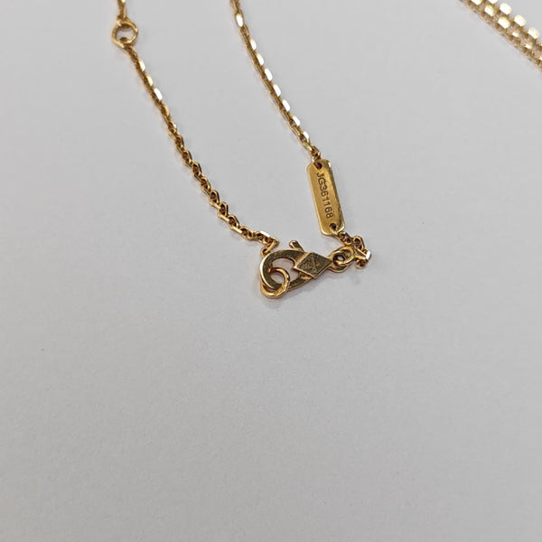 Vintage Alhambra 18k Gold Necklace