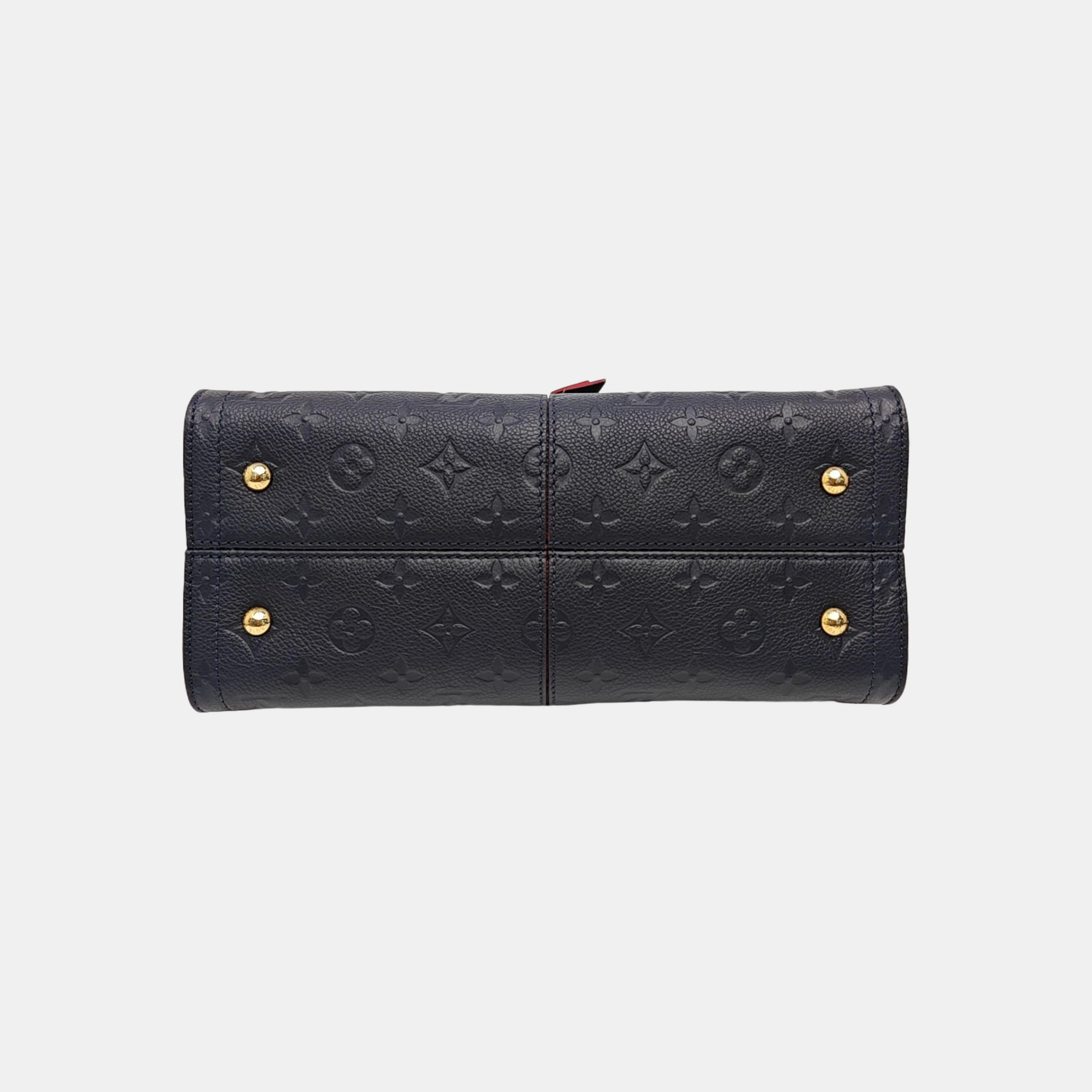 SULLY PM Monogram Calfskin Blue