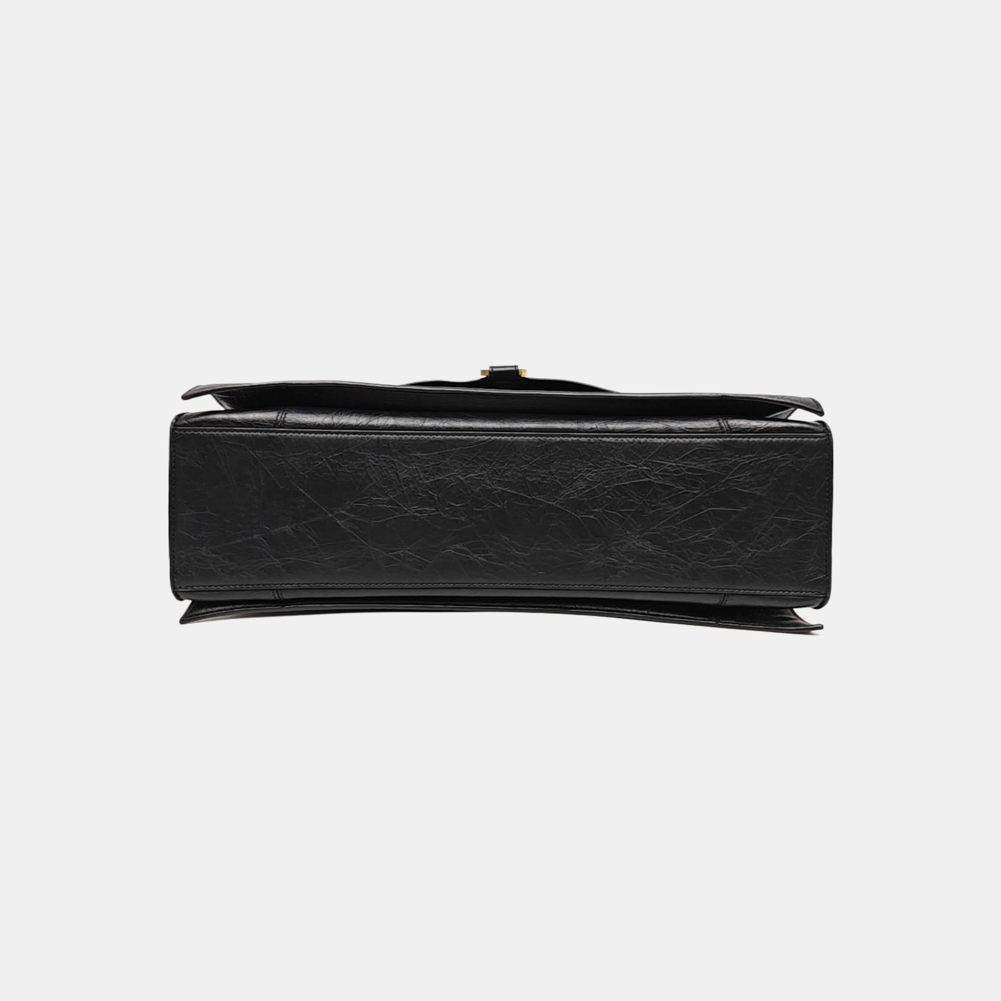 Crush Large Calfskin Black