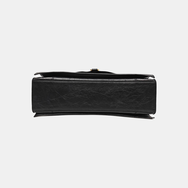 Crush Large Calfskin Black