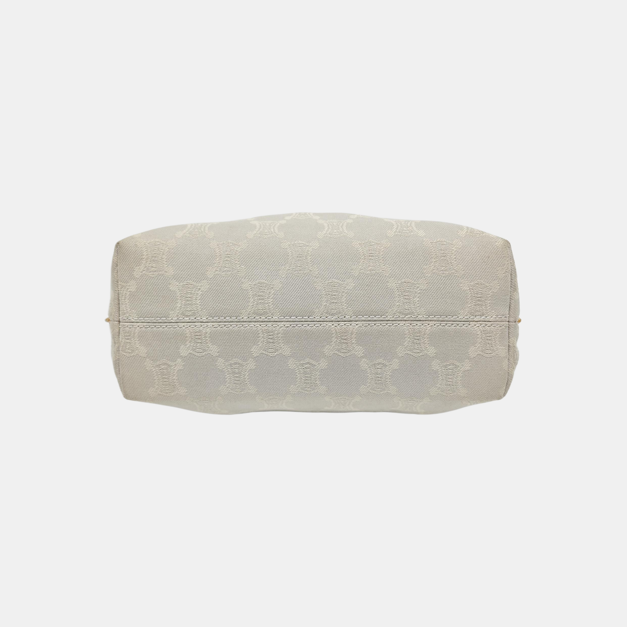 Canvas Top Handle Bag Gray