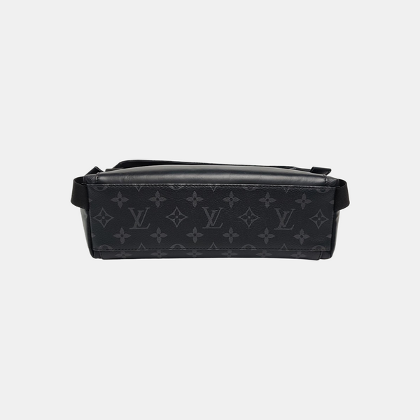 VOYAGER PM Monogram Coated Canvas Black