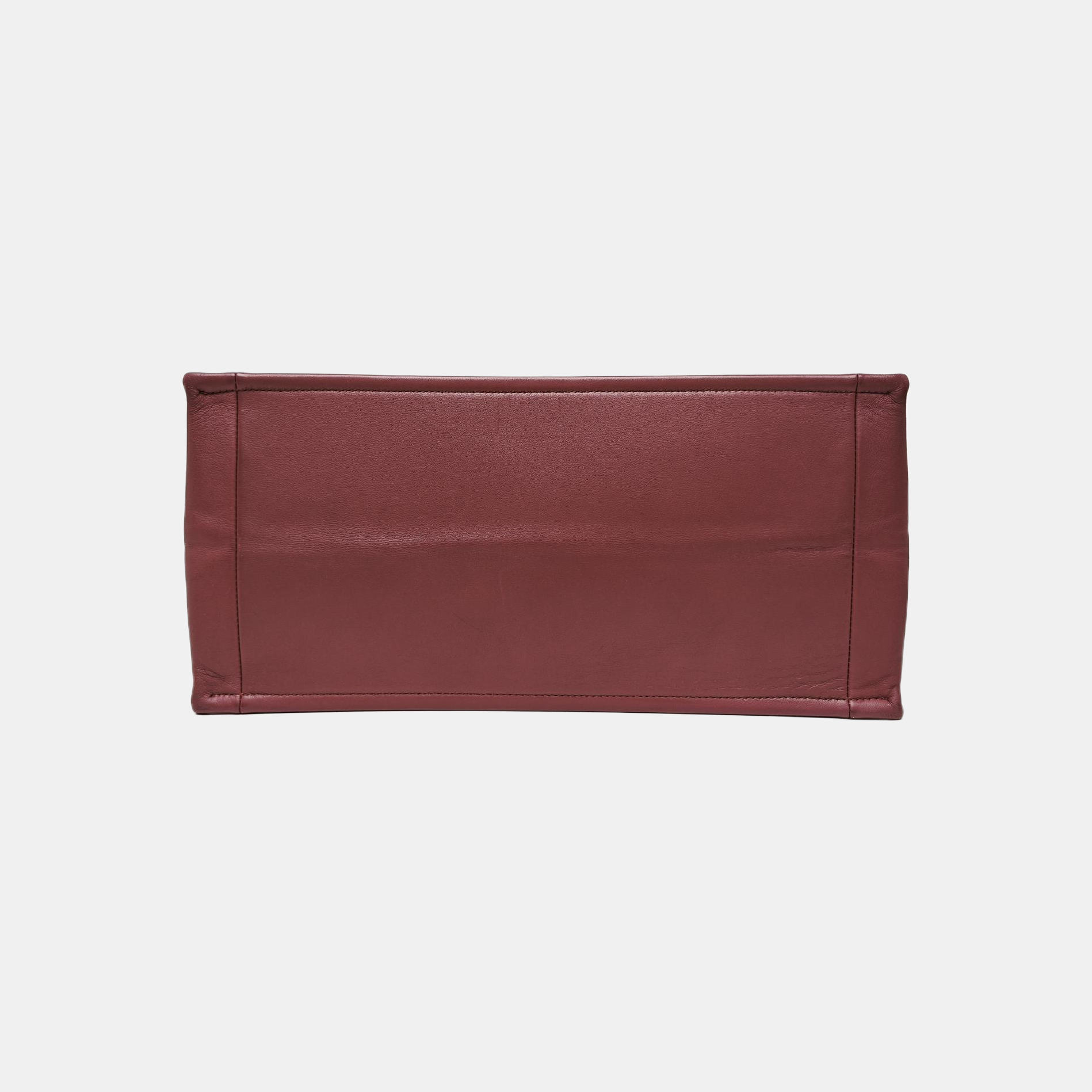 Book Tote Medium Calfskin Red