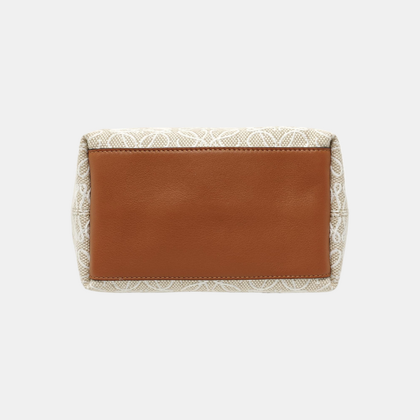 Anagram Small Monogram Canvas Beige