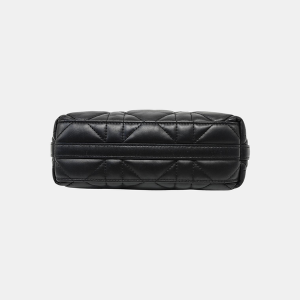 Miss Caro Mini Cannage Lambskin Black