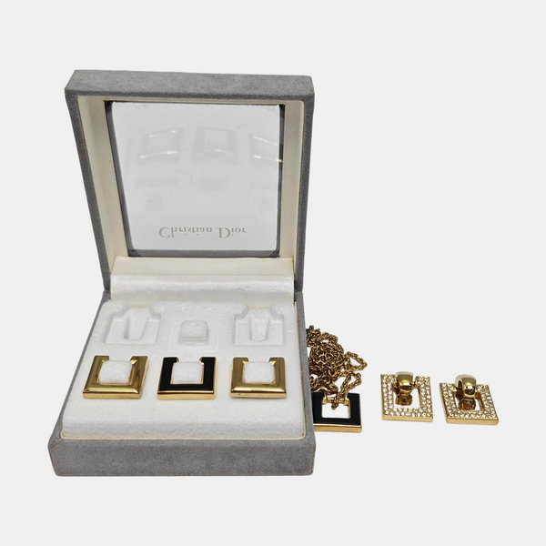 Metal Gold Jewelry Set