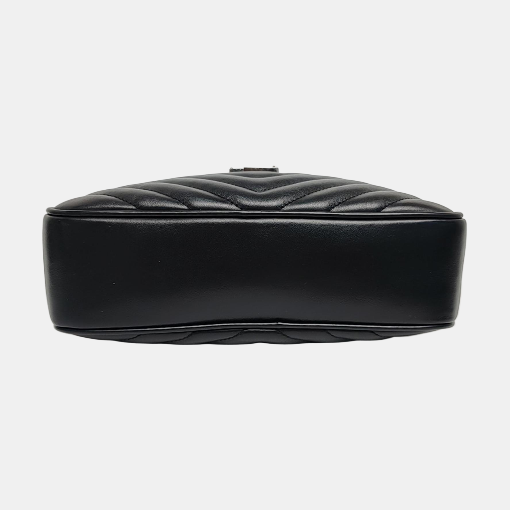 LOU Small Chevron Calfskin Black