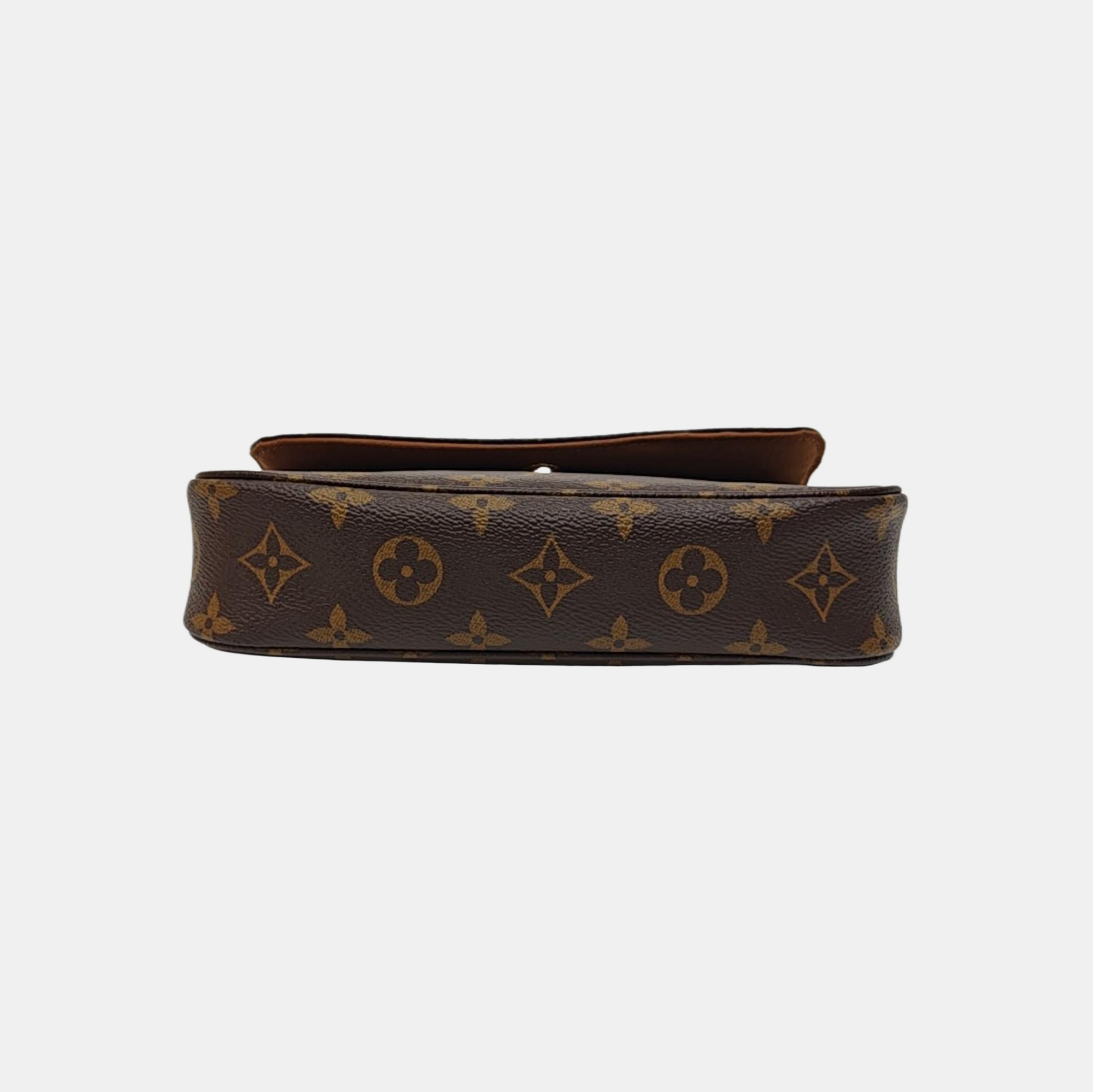 IVY Monogram Coated Canvas Brown