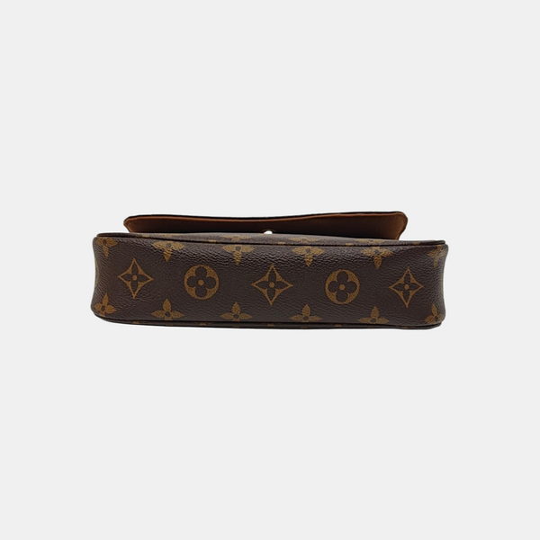 IVY Monogram Coated Canvas Brown