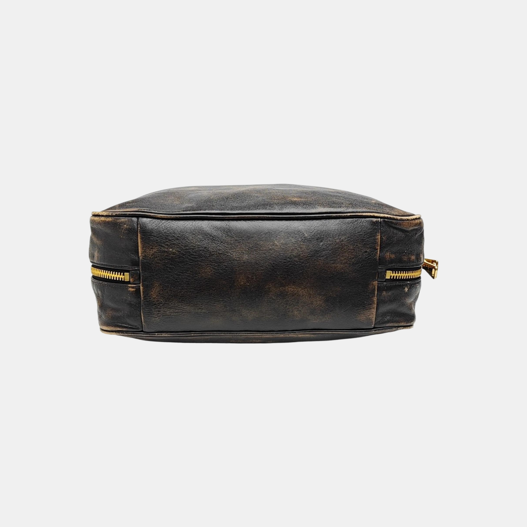 Beau Large Lambskin Brown