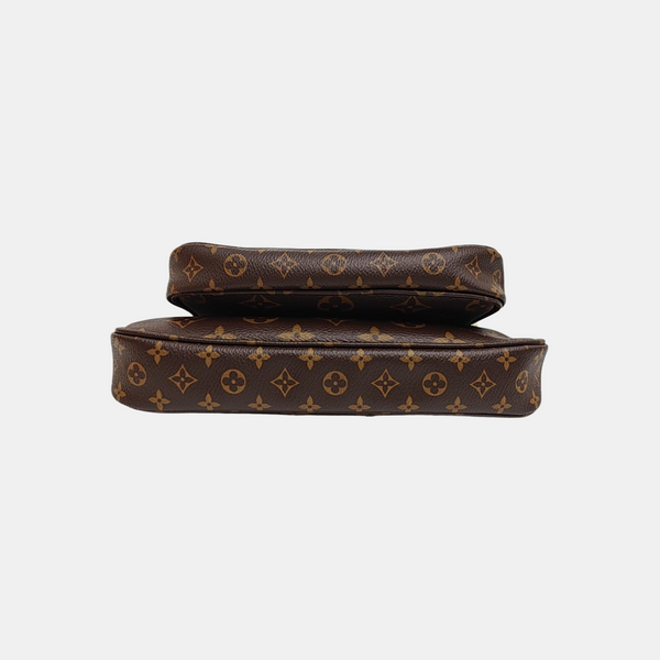 MULTI Monogram Coated Canvas Brown