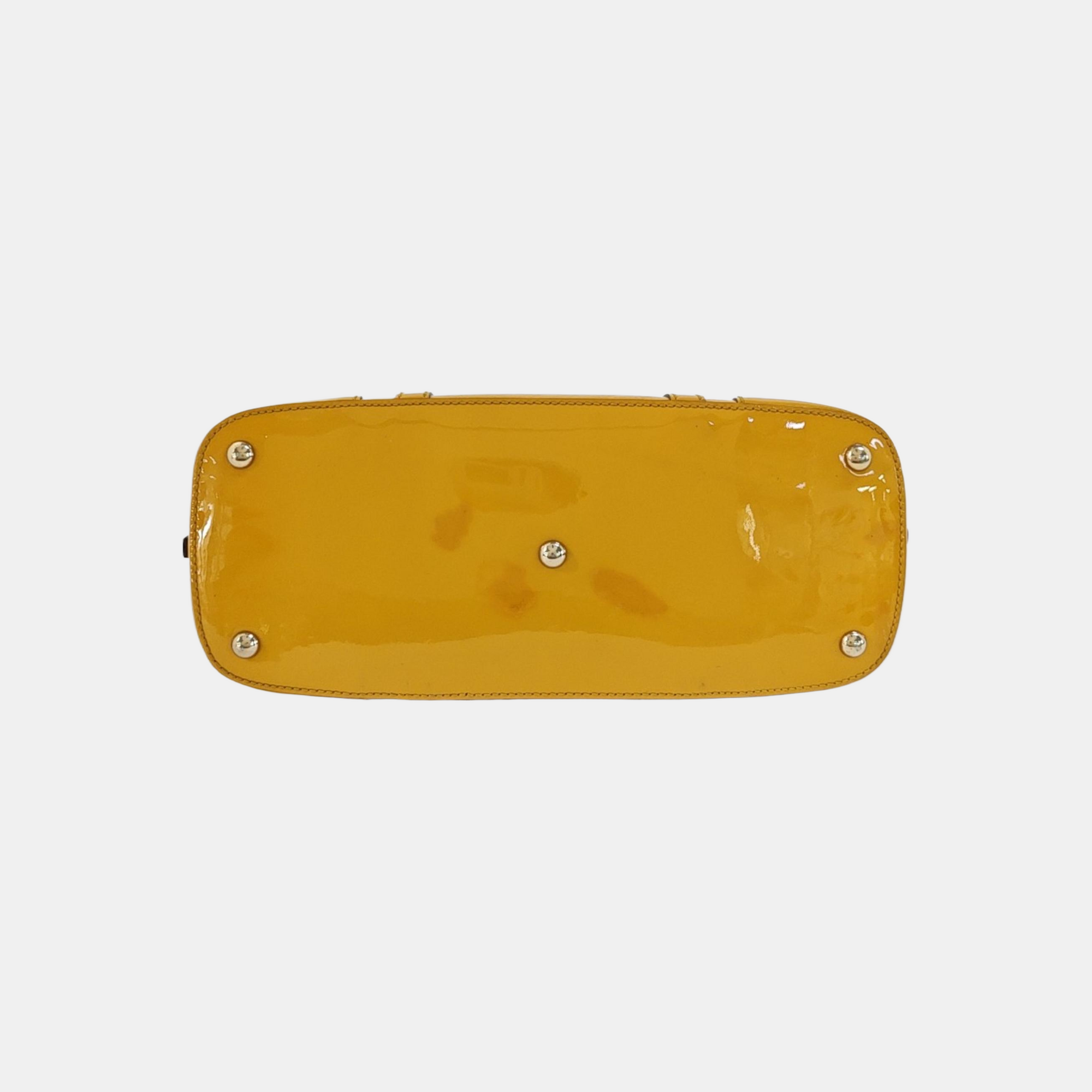 Microguccissima Patent Leather Yellow