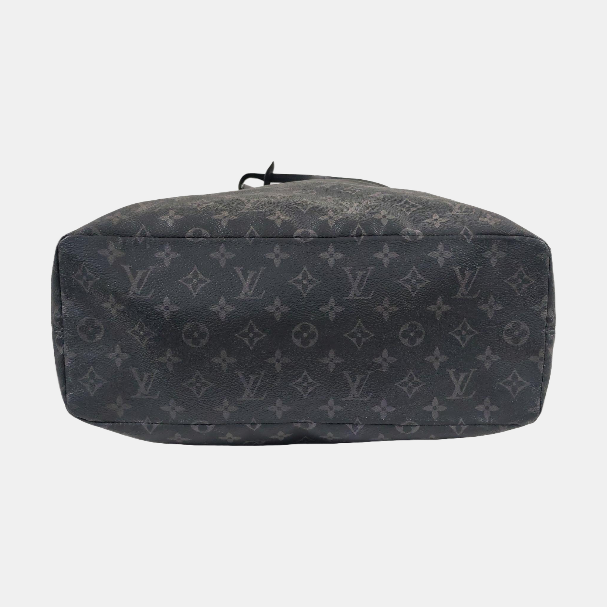 Monogram Coated Canvas Black