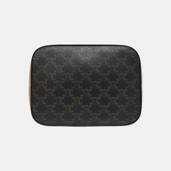 TRIOMPHE CANVAS Medium Coated Canvas Brown