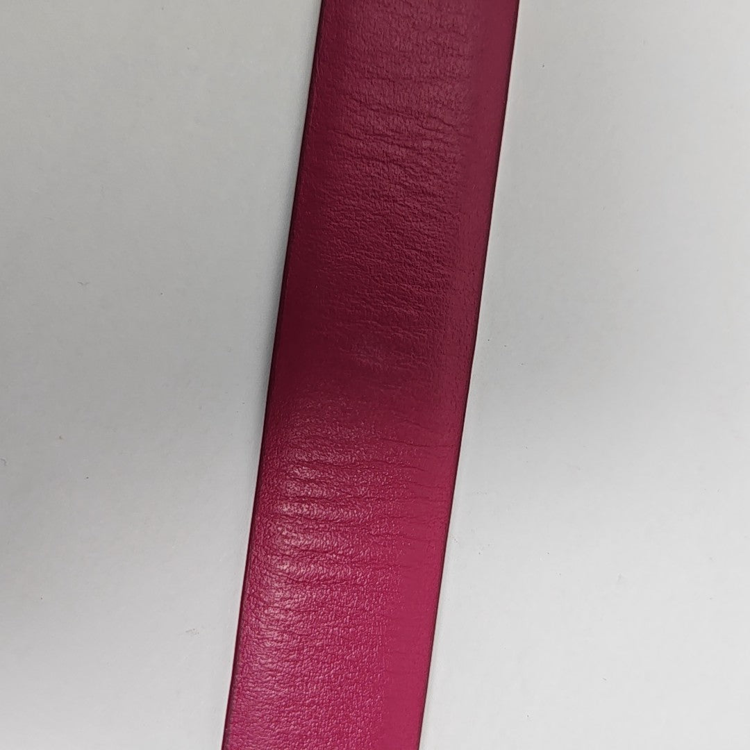 Leather Belt Purple
