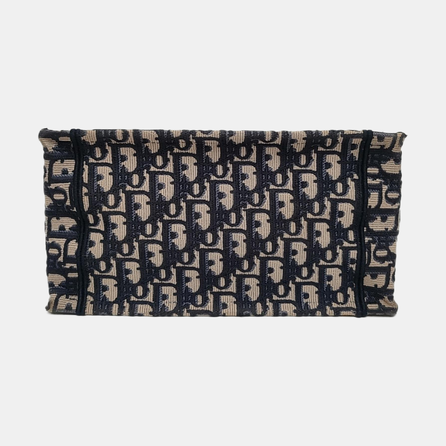 Book Tote Small Oblique Canvas Blue