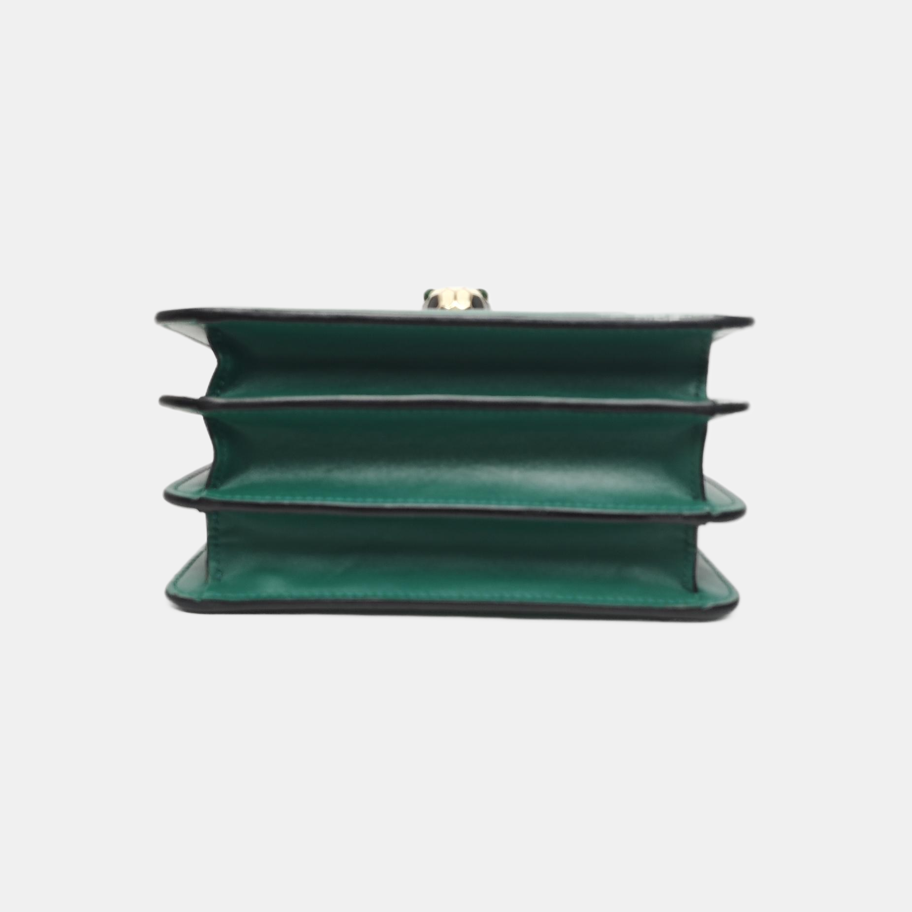 SERPENTI FOREVER Calfskin Green