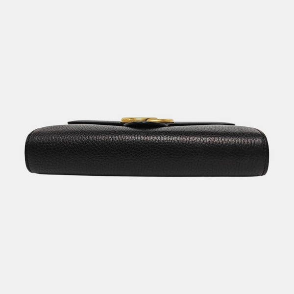 Authenticated pre-owned  GG Marmont Mini Calfskin Black - Shoulder Bag at Looply